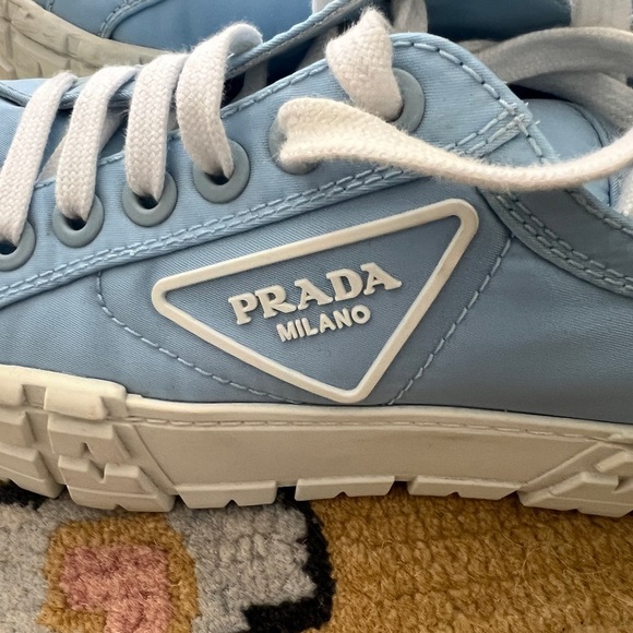 Prada Printed Nylon Sneakers - Picture 8 of 8